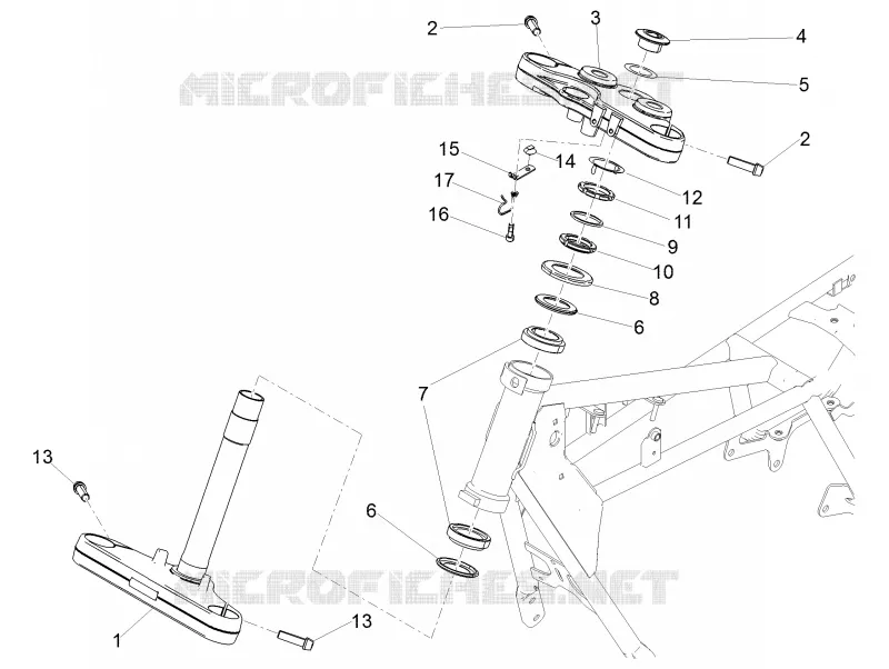 Direction MOTO GUZZI MOTO-GUZZI-MOTORCYCLES 750 V7 2018  V7 III Milano 750 E4 ABS
