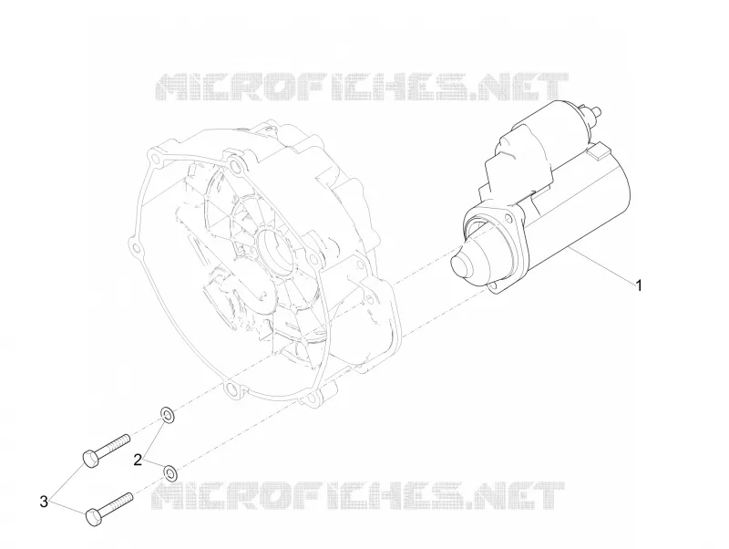 Démarreur / Démarreur électrique MOTO GUZZI MOTO-GUZZI-MOTORCYCLES 750 V7 2017  V7 III Special 750 E4 ABS