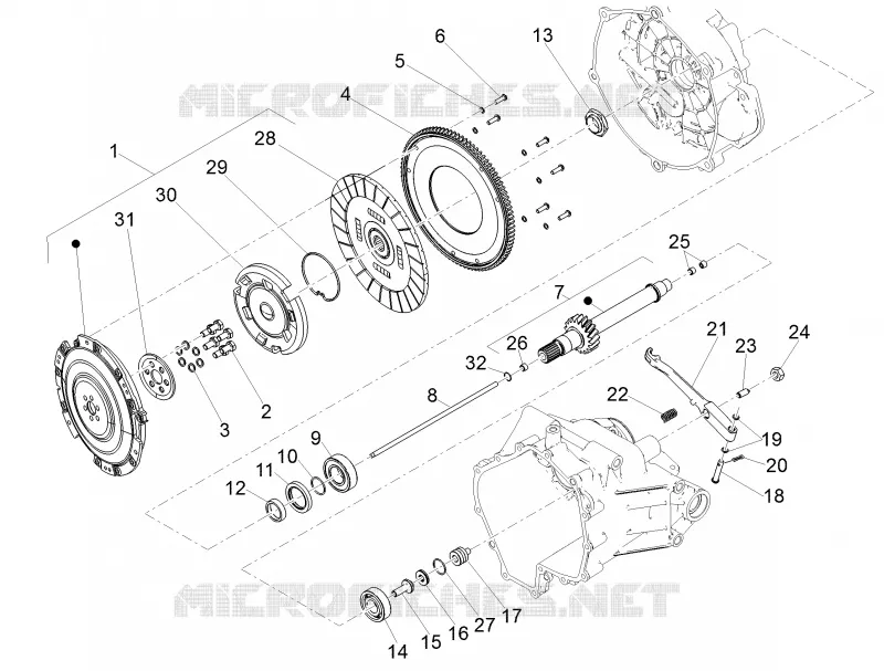 Embrayage MOTO GUZZI MOTO-GUZZI-MOTORCYCLES 850 V9 2017  V9 Bobber 850 E4 ABS