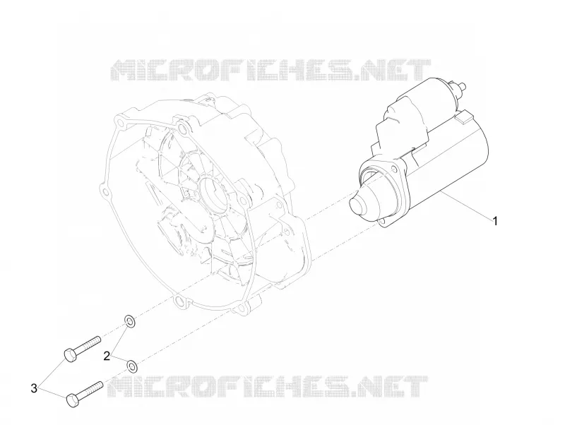 DEMARREUR - DEMARREUR ELECTRIQUE MOTO GUZZI MOTO-GUZZI-MOTORCYCLES 750 V7 2019  V7 III Carbon 750 Euro 4