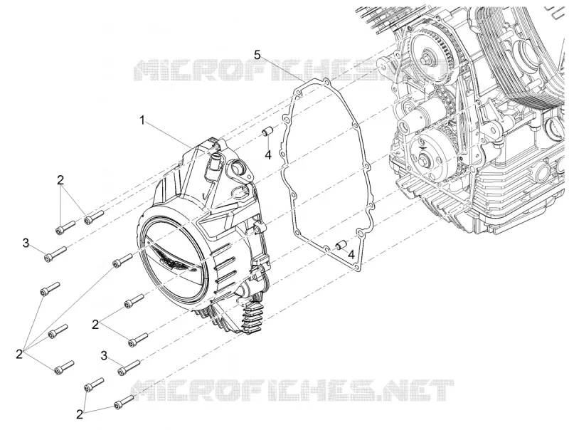 CARTER DE VOLANT MAGNETIQUE MOTO GUZZI MOTO-GUZZI-MOTORCYCLES 850 V85 2020  V85 TT 850 Euro 4 ABS