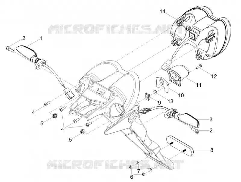 FEUX ARRIERES MOTO GUZZI MOTO-GUZZI-MOTORCYCLES 850 V85 2020  V85 TT Travel Pack 850 Euro 4 ABS