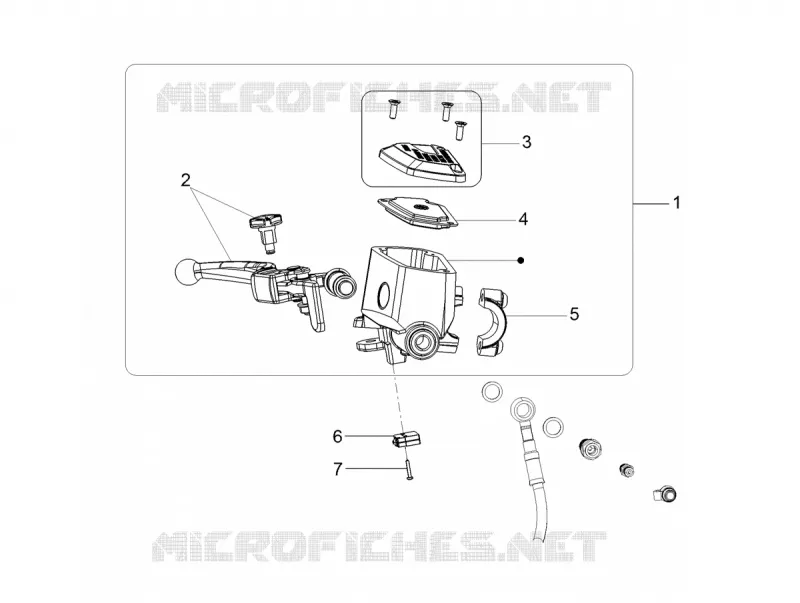 MAITRE CYLINDRE DE FREIN AVANT MOTO GUZZI MOTO-GUZZI-MOTORCYCLES 850 V85 2020  V85 TT Travel Pack 850 Euro 4 ABS