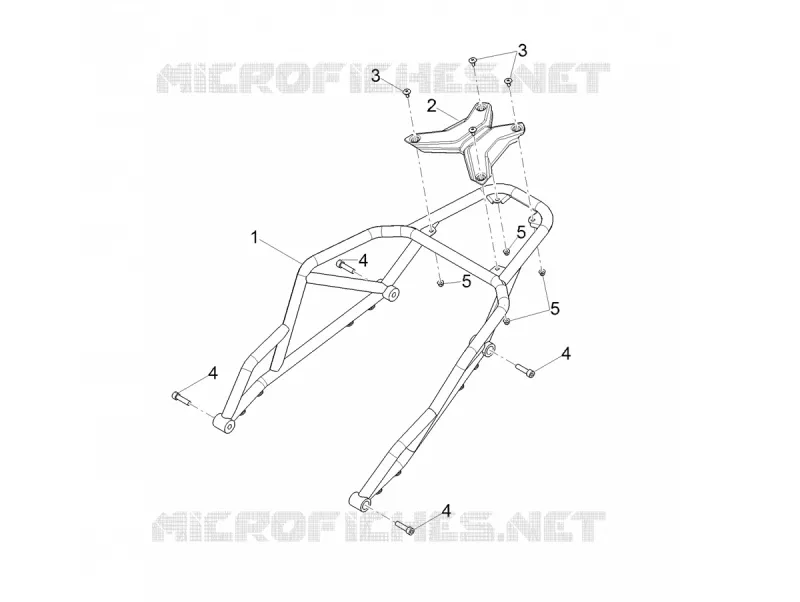 Porte-bagages MOTO GUZZI MOTO-GUZZI-MOTORCYCLES 850 V85 2020  V85 TT Travel Pack 850 Euro 4 ABS