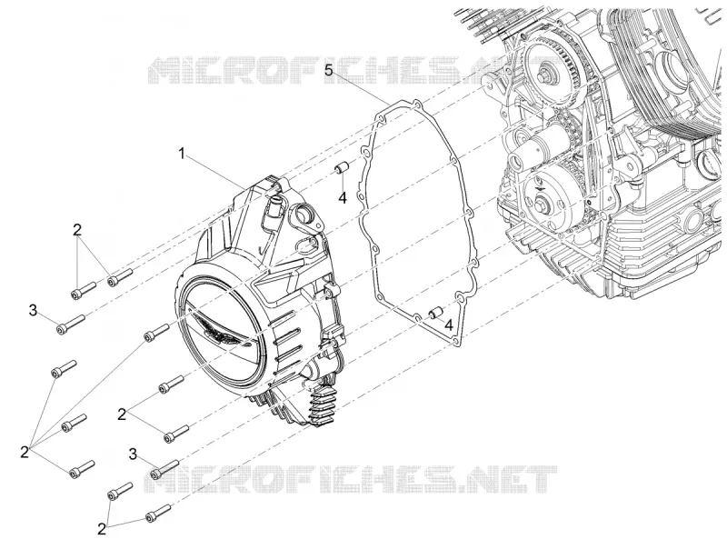 CARTER DE VOLANT MAGNETIQUE MOTO GUZZI MOTO-GUZZI-MOTORCYCLES 850 V85 2021  V85 TT Travel Pack 850 Euro 5 ABS