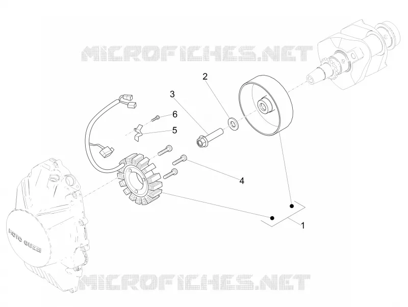 ALLUMAGE - ROTOR - STATOR MOTO GUZZI MOTO-GUZZI-MOTORCYCLES 850 V9 2020  V9 Bobber 850 Euro 4 ABS