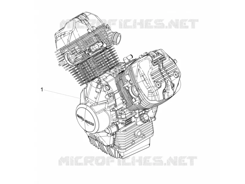 MOTEUR - SELECTEUR - PIGNON MOTO GUZZI MOTO-GUZZI-MOTORCYCLES 850 V9 2020  V9 Bobber Sport 850 Euro 4 ABS
