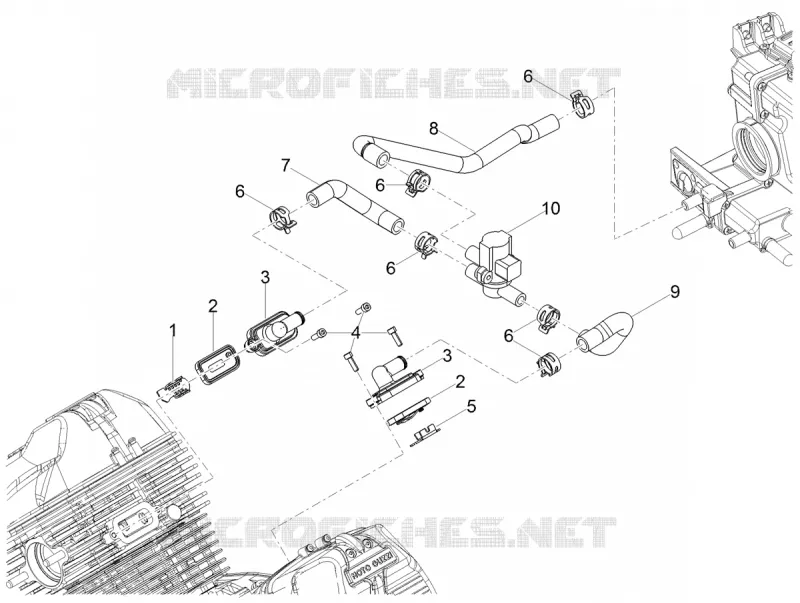 AIR SECONDAIRE MOTO GUZZI MOTO-GUZZI-MOTORCYCLES 850 V9 2021  V9 Roamer 850 Euro 5 ABS