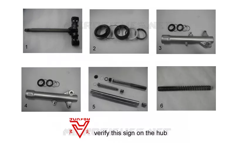 Fourche AV Ming Xing SCARABEO SCARABEO-SCOOTER 300 SCARABEO 2010  Scarabeo Light E3