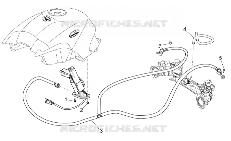 Alimentation MOTO GUZZI MOTO-GUZZI-MOTORCYCLES 1200 SPORT 2007  Sport