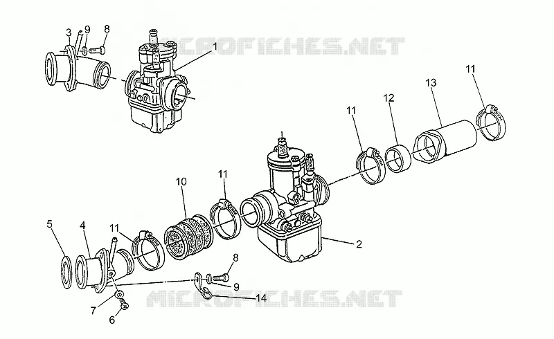 Alimentation MOTO GUZZI MOTO-GUZZI-MOTORCYCLES 750 750-X 1998  X Polizia/PA 2A Serie