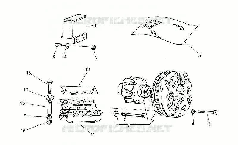 Allumage Bosch MOTO GUZZI MOTO-GUZZI-MOTORCYCLES 750 750-X 1999  X Polizia/PA 2A Serie