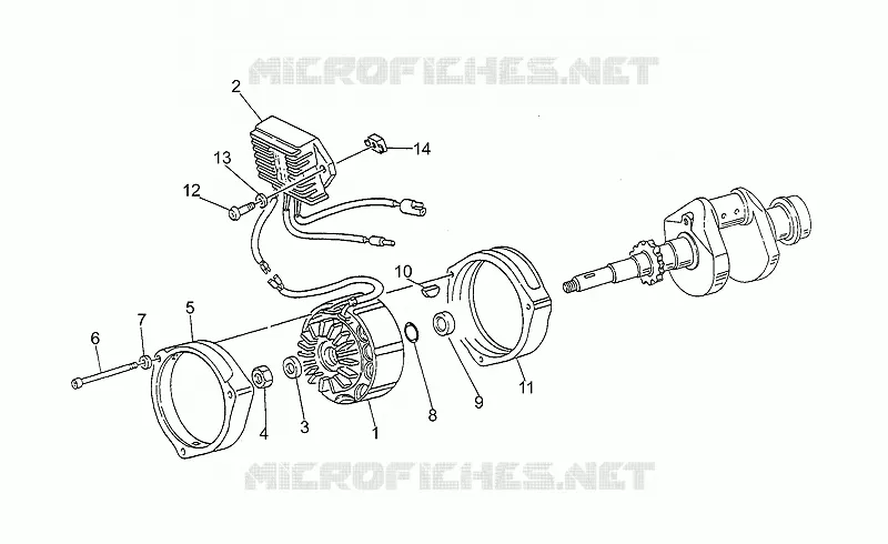 Allumage Ducati MOTO GUZZI MOTO-GUZZI-MOTORCYCLES 750 750-X 1997  X Polizia/PA 2A Serie