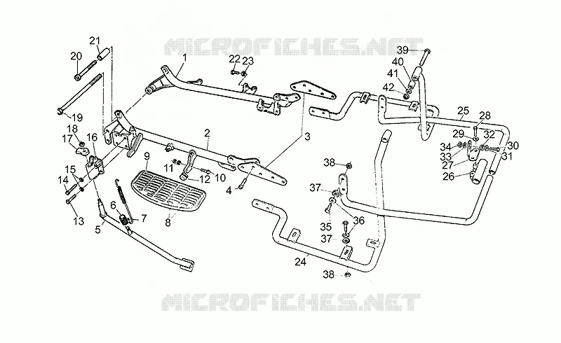 R.-p.-béq. 850T3-California MOTO GUZZI MOTO-GUZZI-MOTORCYCLES 850 850-T3 1984  T3 e Derivati Calif./T4/Pol./CC/PA