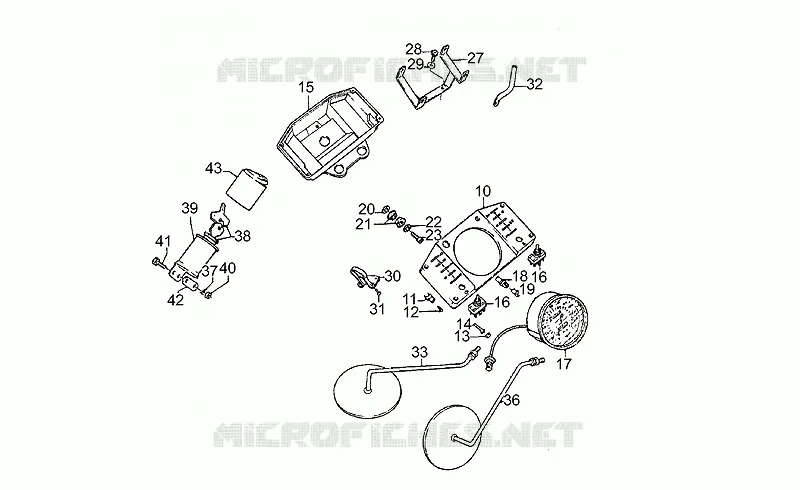 T. bord 850T3 Polizia-Carab. MOTO GUZZI MOTO-GUZZI-MOTORCYCLES 850 850-T3 1981  T3 e Derivati Calif./T4/Pol./CC/PA