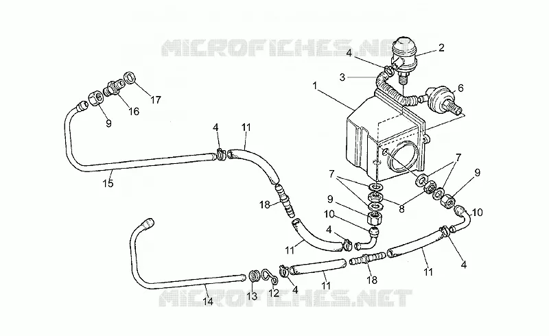 Installation Pierburg>VR111384 MOTO GUZZI MOTO-GUZZI-MOTORCYCLES 850 850-T5 1999  T5 Polizia/CC/PA/NC