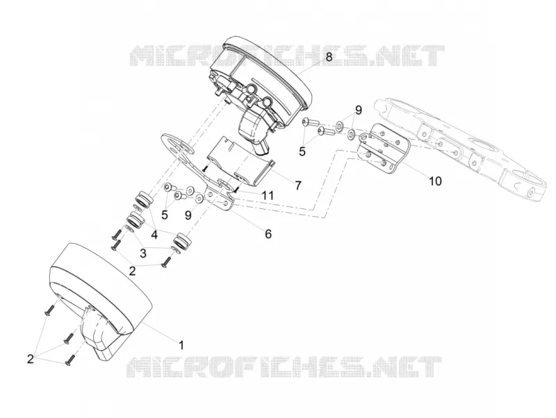 Instruments MOTO GUZZI MOTO-GUZZI-MOTORCYCLES 1400 AUDACE 2016  Audace