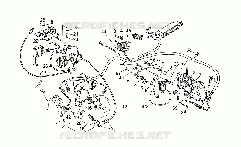 Allumage MOTO GUZZI MOTO-GUZZI-MOTORCYCLES 1100 CALIFORNIA 1997  California EV (V11 EV USA)