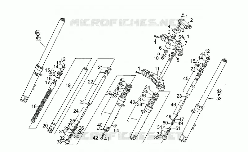 Fourche Av. MOTO GUZZI MOTO-GUZZI-MOTORCYCLES 1100 CALIFORNIA 1998  California EV (V11 EV USA)