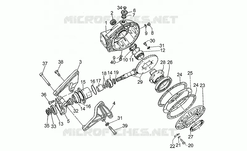 Couple conique MOTO GUZZI MOTO-GUZZI-MOTORCYCLES 1000 DAYTONA 1995  Daytona