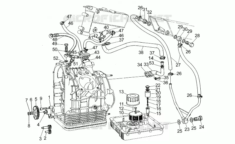Pompe huile MOTO GUZZI MOTO-GUZZI-MOTORCYCLES 1000 DAYTONA 1995  Daytona