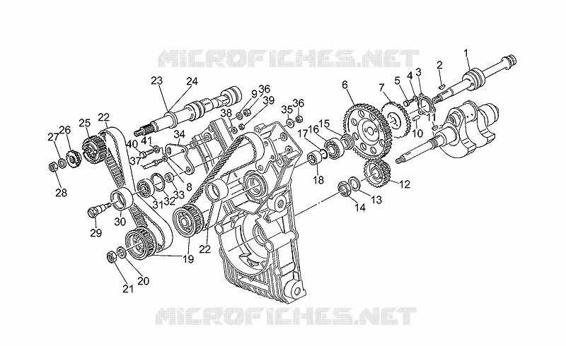 Distribution MOTO GUZZI MOTO-GUZZI-MOTORCYCLES 1000 DAYTONA 1997  Daytona RS