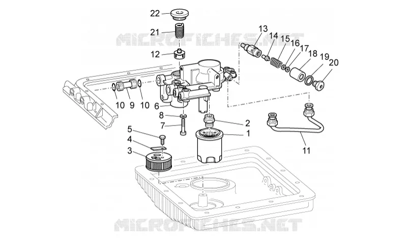 Filtre à huile MOTO GUZZI MOTO-GUZZI-MOTORCYCLES 1200 MGS-01 2004  MGS-01 Corsa