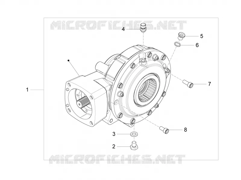 La transmission arrière / Composants MOTO GUZZI MOTO-GUZZI-MOTORCYCLES 1380 MGX-21 2016  MGX 21 FLYING FORTRESS