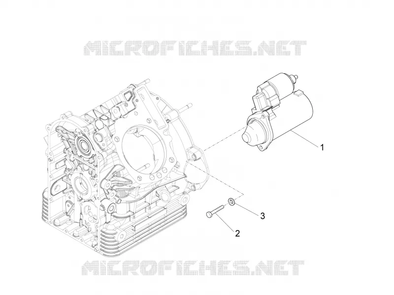 Démarreur / Démarreur électrique MOTO GUZZI MOTO-GUZZI-MOTORCYCLES 1380 MGX-21 2016  MGX 21 FLYING FORTRESS