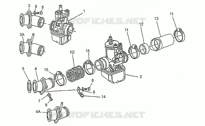 Alimentation MOTO GUZZI MOTO-GUZZI-MOTORCYCLES 750 NEVADA 1994  Nevada