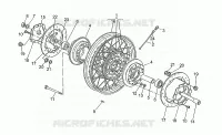 Roue Av. Chassis 750 guzzi-laverda-scarabeo NEVADA 2000 17