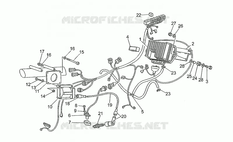 Allumage Magneti Marelli MOTO GUZZI MOTO-GUZZI-MOTORCYCLES 750 NEVADA 1999  Nevada Club