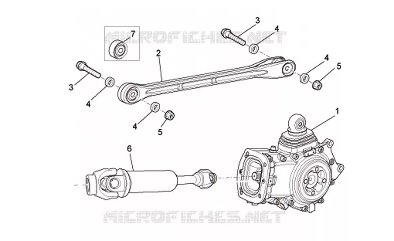 Transmission cpl. MOTO GUZZI MOTO-GUZZI-MOTORCYCLES 850 NORGE 2008  Norge Polizia Berlino