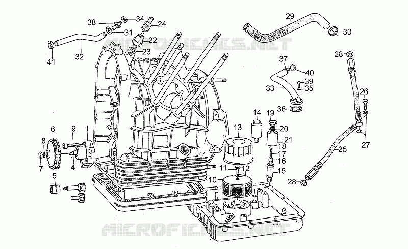 Pompe huile 1991-D MOTO GUZZI MOTO-GUZZI-MOTORCYCLES 1000 S 1990  S 1000