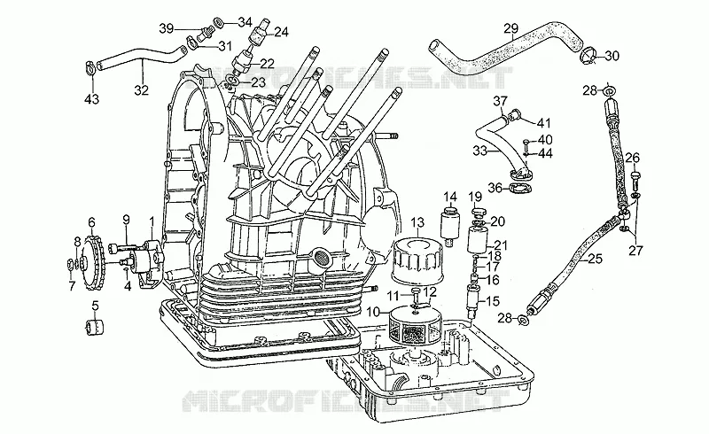 Pompe huile MOTO GUZZI MOTO-GUZZI-MOTORCYCLES 1000 S 1989  S 1000