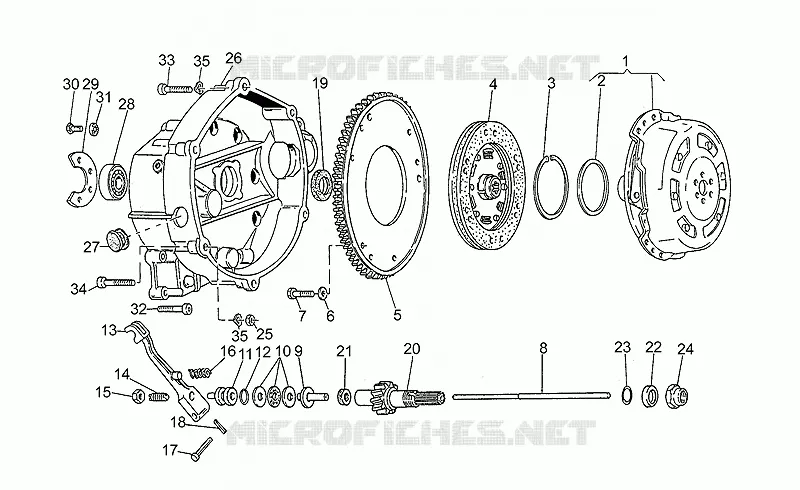 Embrayage MOTO GUZZI MOTO-GUZZI-MOTORCYCLES 750 SP 1992  SP 750
