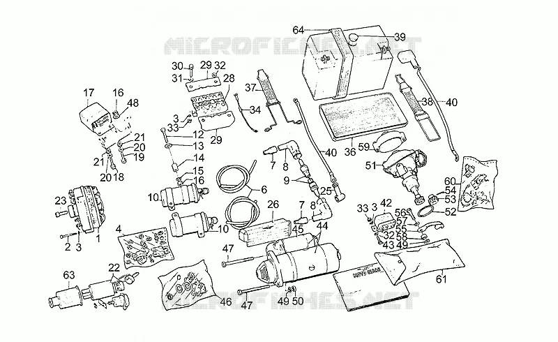 Batterie MOTO GUZZI MOTO-GUZZI-MOTORCYCLES 1000 SP 1986  SP II 1000