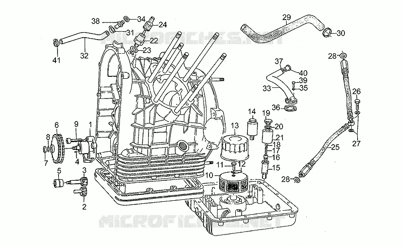 Pompe huile MOTO GUZZI MOTO-GUZZI-MOTORCYCLES 1000 SP 1990  SP III 1000