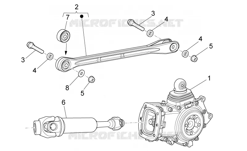 Transmission cpl. MOTO GUZZI MOTO-GUZZI-MOTORCYCLES 1200 STELVIO 2011  Stelvio 8V STD - NTX
