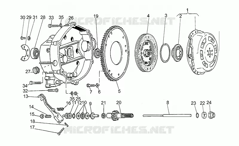 Embrayage MOTO GUZZI MOTO-GUZZI-MOTORCYCLES 750 STRADA 1993  Strada