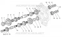 Arbre secondaire Moteur 1100 guzzi-laverda-scarabeo V11 2003 7