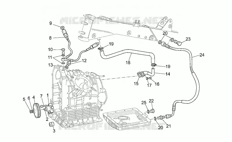 Pompe huile MOTO GUZZI MOTO-GUZZI-MOTORCYCLES 1100 V11 2002  V 11 Le Mans - Sport Naked