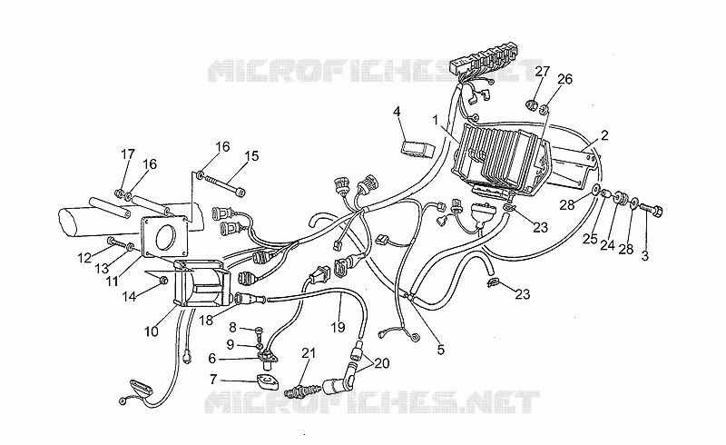 Allumage Digiplex MOTO GUZZI MOTO-GUZZI-MOTORCYCLES 350 V35 1996  V 35 Carabinieri/PA