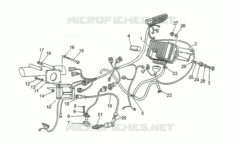 Allumage Digiplex MOTO GUZZI MOTO-GUZZI-MOTORCYCLES 500 V50 1997  V 50 PA