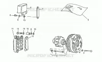 Alternat. régulat. Bosch pour MOTO GUZZI V 65 Polizia/PA NuovoTipo de 1995