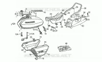 Carrosserie pour MOTO GUZZI V 65 Polizia/PA NuovoTipo de 1995