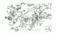 Circuit élect.comm. CEV pour MOTO GUZZI V 65 Polizia/PA NuovoTipo de 1995