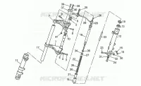 Four.AV depuis ch.PG17001 pour MOTO GUZZI V 65 Polizia/PA NuovoTipo de 1995