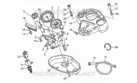 T.bord depuis ch. PG17001 pour MOTO GUZZI V 65 Polizia/PA NuovoTipo de 1995
