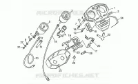 T.bord jusqu'à ch.PG17000 pour MOTO GUZZI V 65 Polizia/PA NuovoTipo de 1995